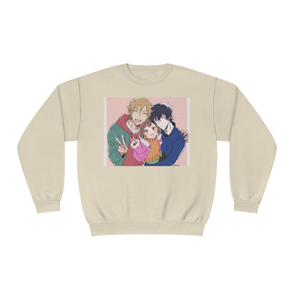 Buddy Daddies Anime Cartoon Unisex NuBlend® Crewneck Sweatshirt