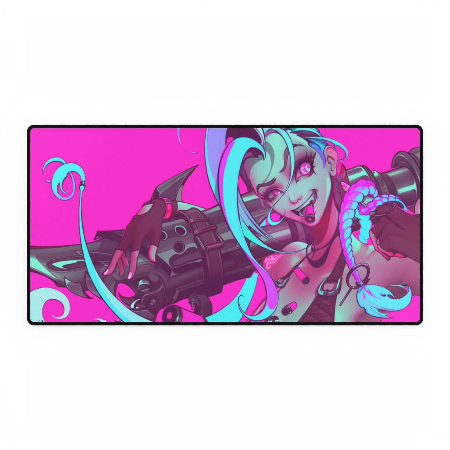 Jinx League of Legends High Definition Online PC PS Large Video Game Desk Mat Mousepad