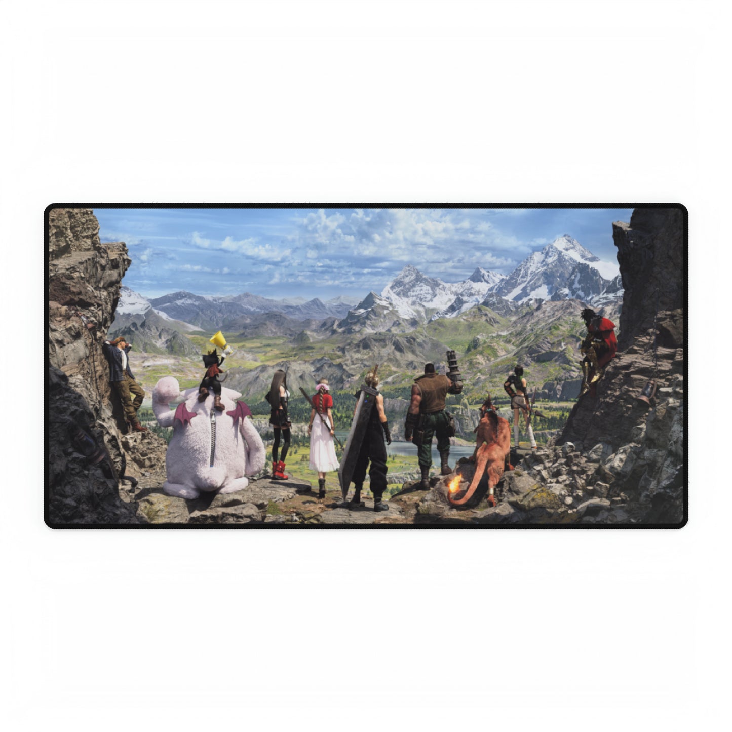 Final Fantasy 7 Rebirth VII High Definition PC PS Videospiel Schreibtischunterlage Mousepad