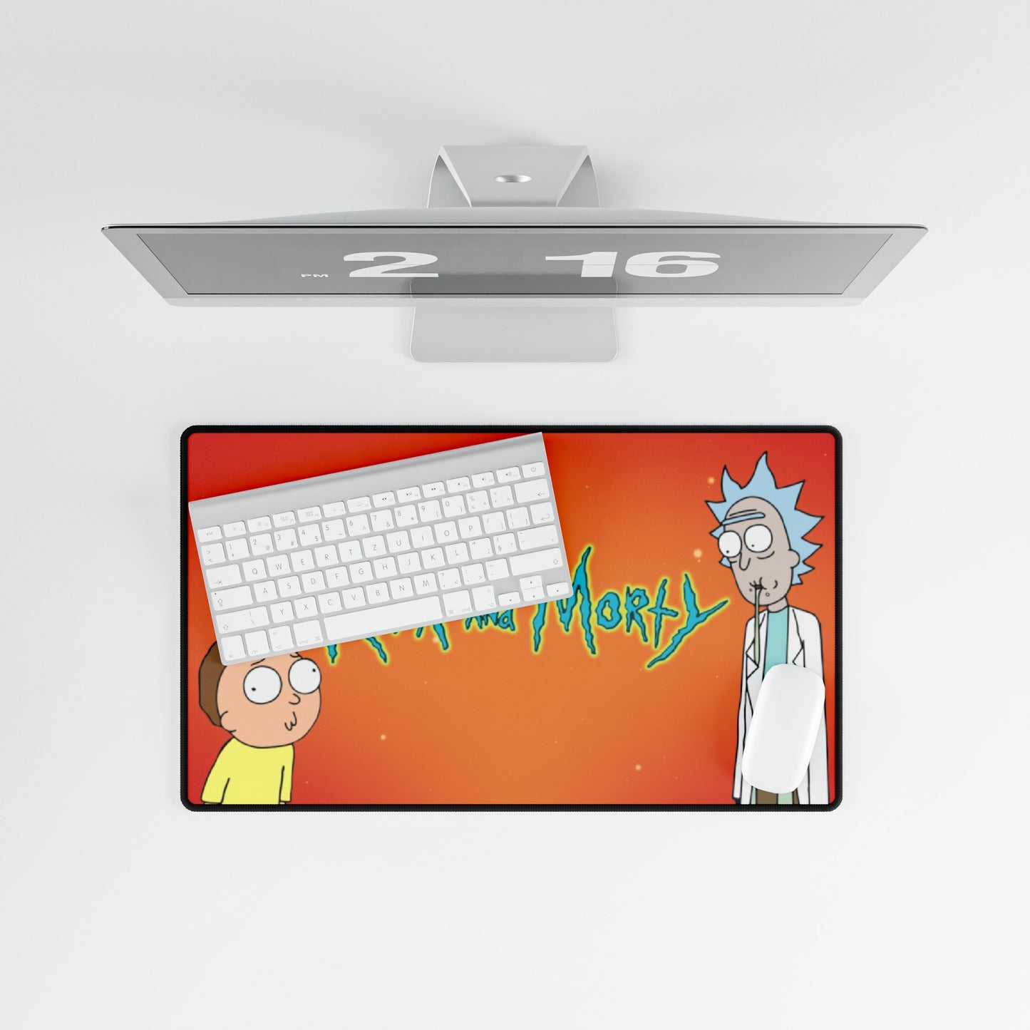 Rick and Morty High Definition PC PS Video Game Desk Mat Mousepad Sanchez