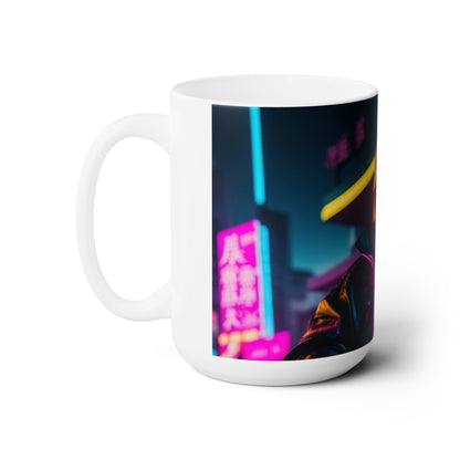 Donald Trump Cyberpunk style 2 Ceramic Jumbo Coffee Mug 15oz