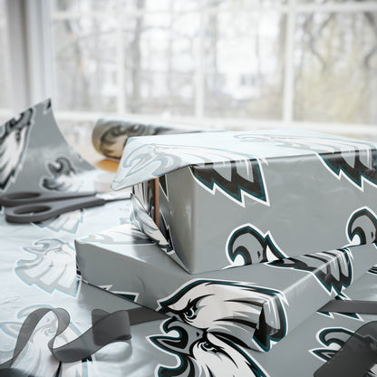 Philadelphia Eagles NFL Football Birthday Gift Wrapping Paper Holiday