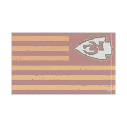 Kansas City Chiefs World Champions High Definition Print Flag Football