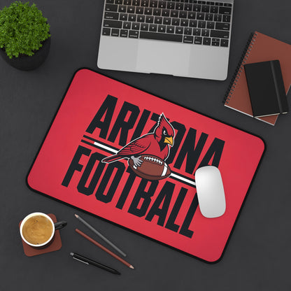 Arizona Football High Definition Print Non Slip Desk Mat Office Home Mouse Pad Sports Fan Gift Ultra Smooth Surface Rubber Backing