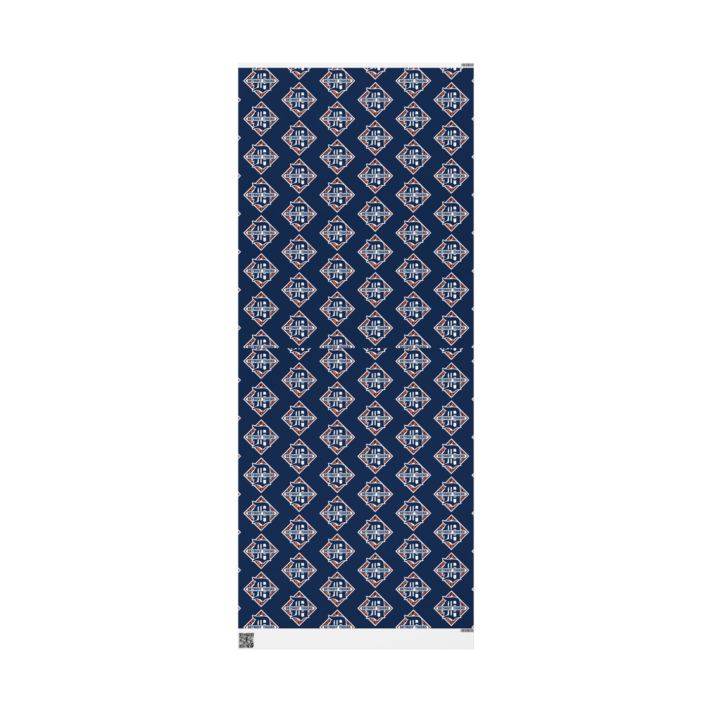 Detroit Tigers Baseball MLB Birthday Gift Wrapping Paper Holiday Michigan