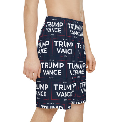 Trump Vance 2024 Navy Blue Men’s Sports Athletic Shorts