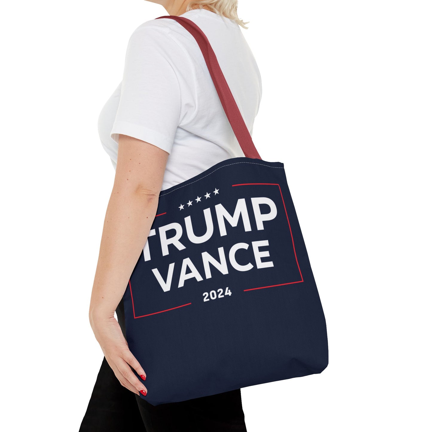 Trump Vance 24 MAGA Rally Durable Heavy Duty Tote Bag