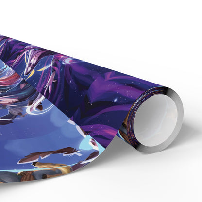 Dragon Prince Main Characters Birthday High Def Gift Wrapping Paper