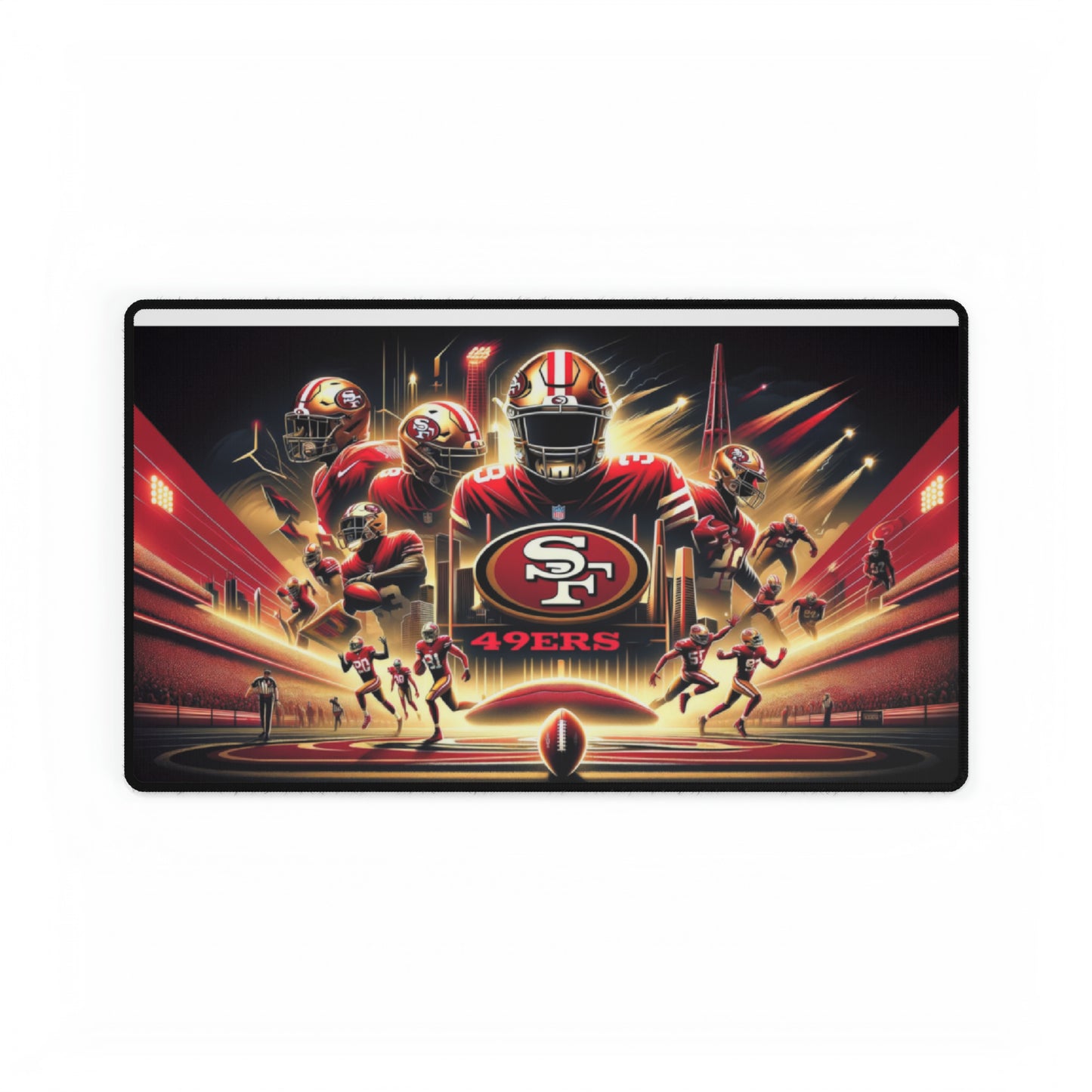 San Francisco 49ers NFL Football High Definition Desk Mat