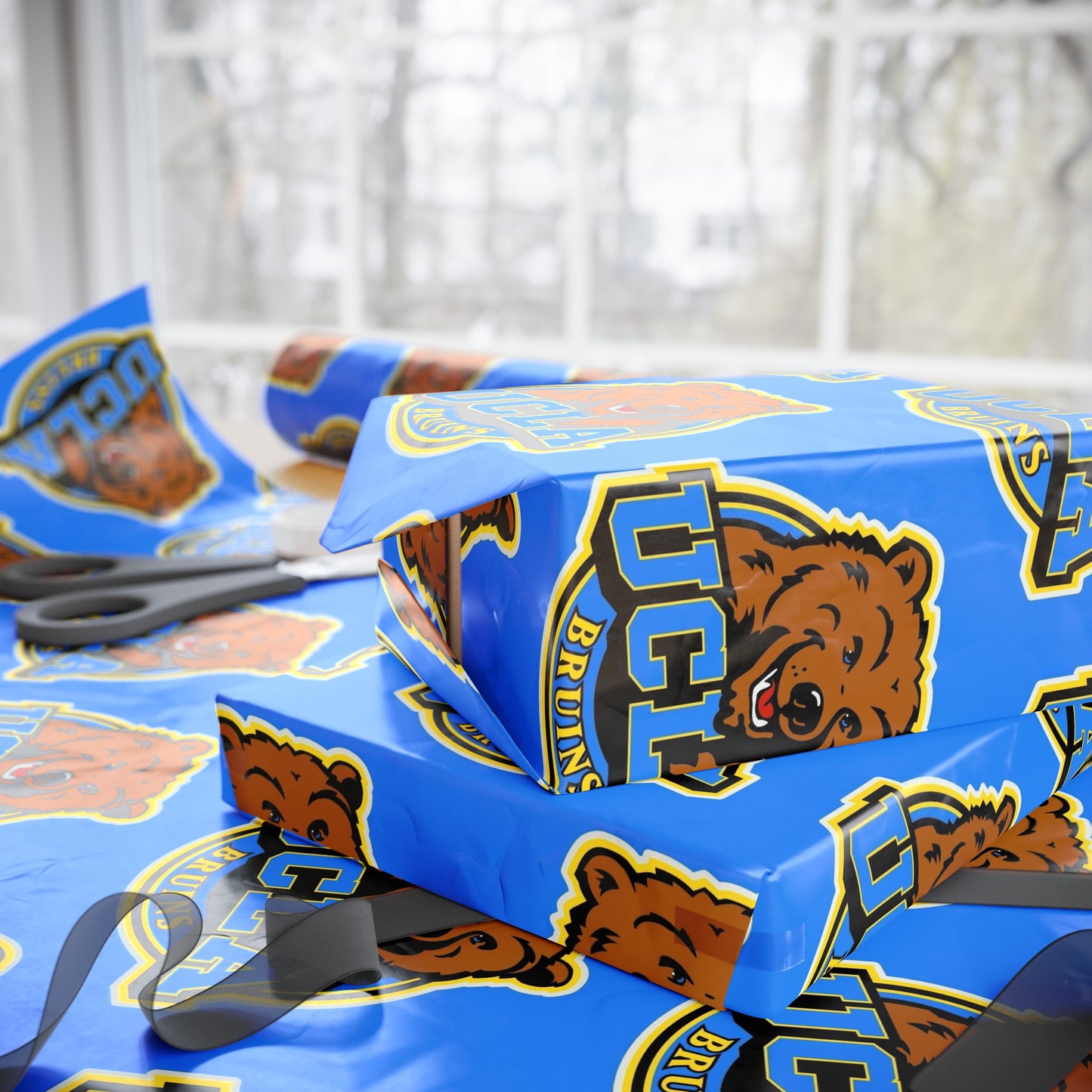 UCLA Bruins NCAA College Graduation Alumni Birthday Gift Wrapping Paper Holiday