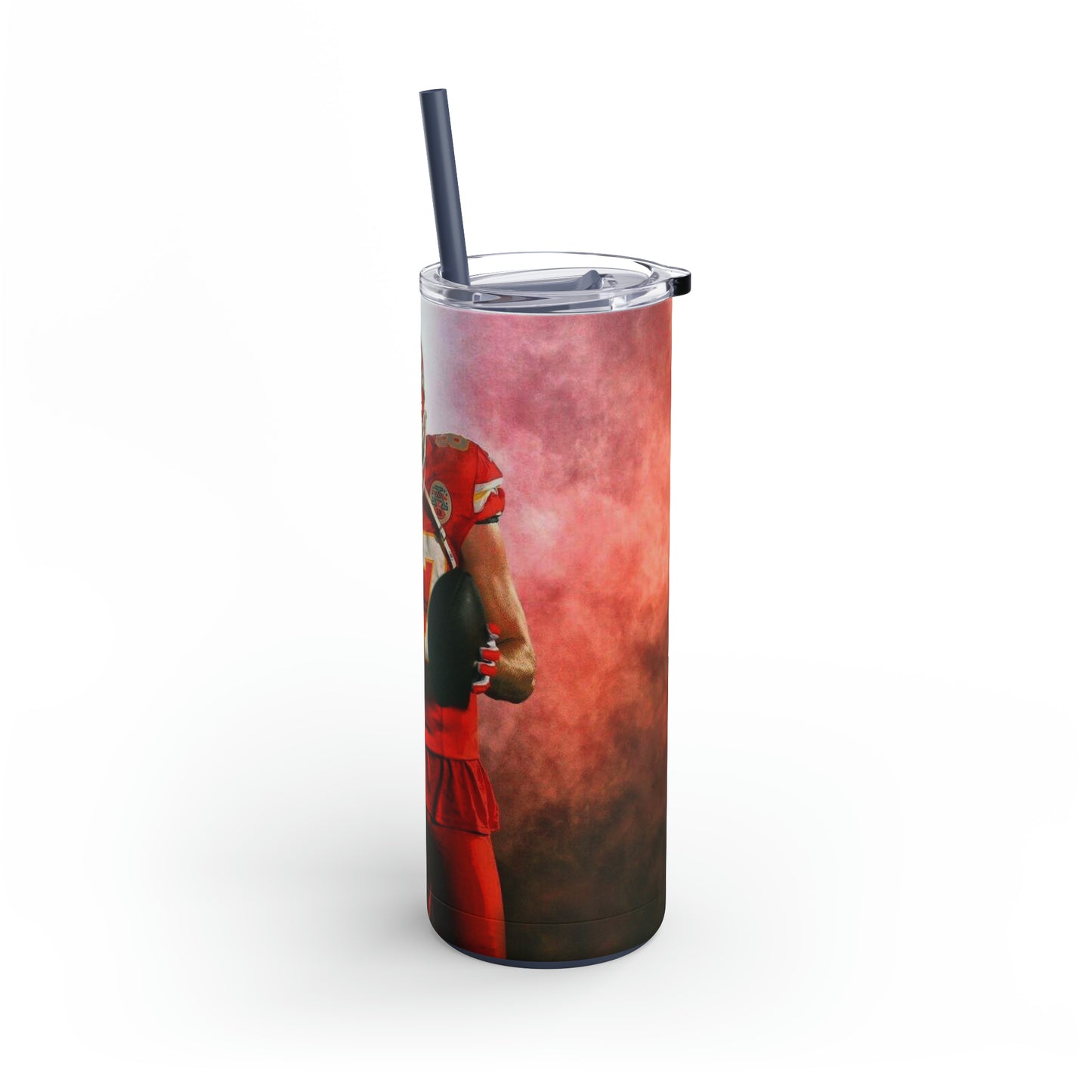 Travis Kelce Kansas City Chiefs Maars Maker Skinny Matte Tumbler, 20oz, Farbe auswählen