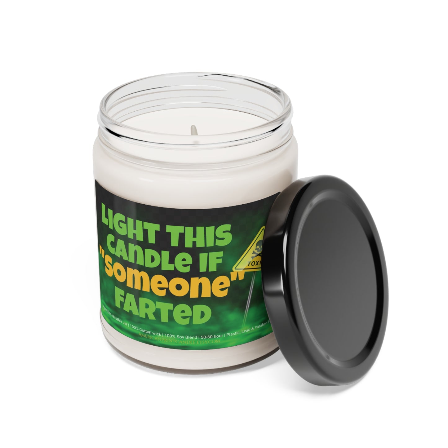 Light this Candle if someone farted Scented Soy Candle 9oz gag gift