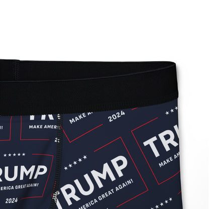 Trump 2024 Make America Great Again MAGA All over Men's Boxer Briefs Underwear