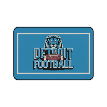 Detroit Football High Definition Print Non Slip Desk Mat Office Home Mouse Pad