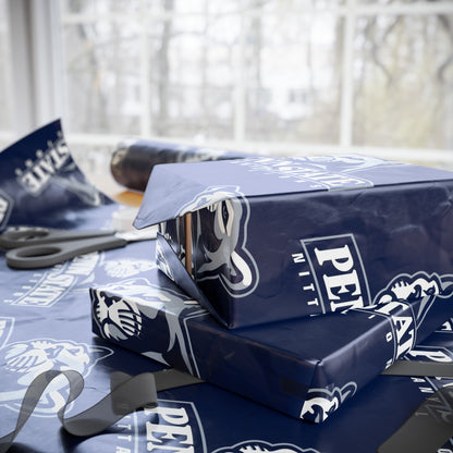 Penn State Nittany Lions NCAA College Graduation Alumni Birthday Gift Wrapping Paper Holiday