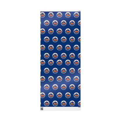 New York Mets Baseball MLB Birthday Graduation Holiday Gift Wrapping Paper