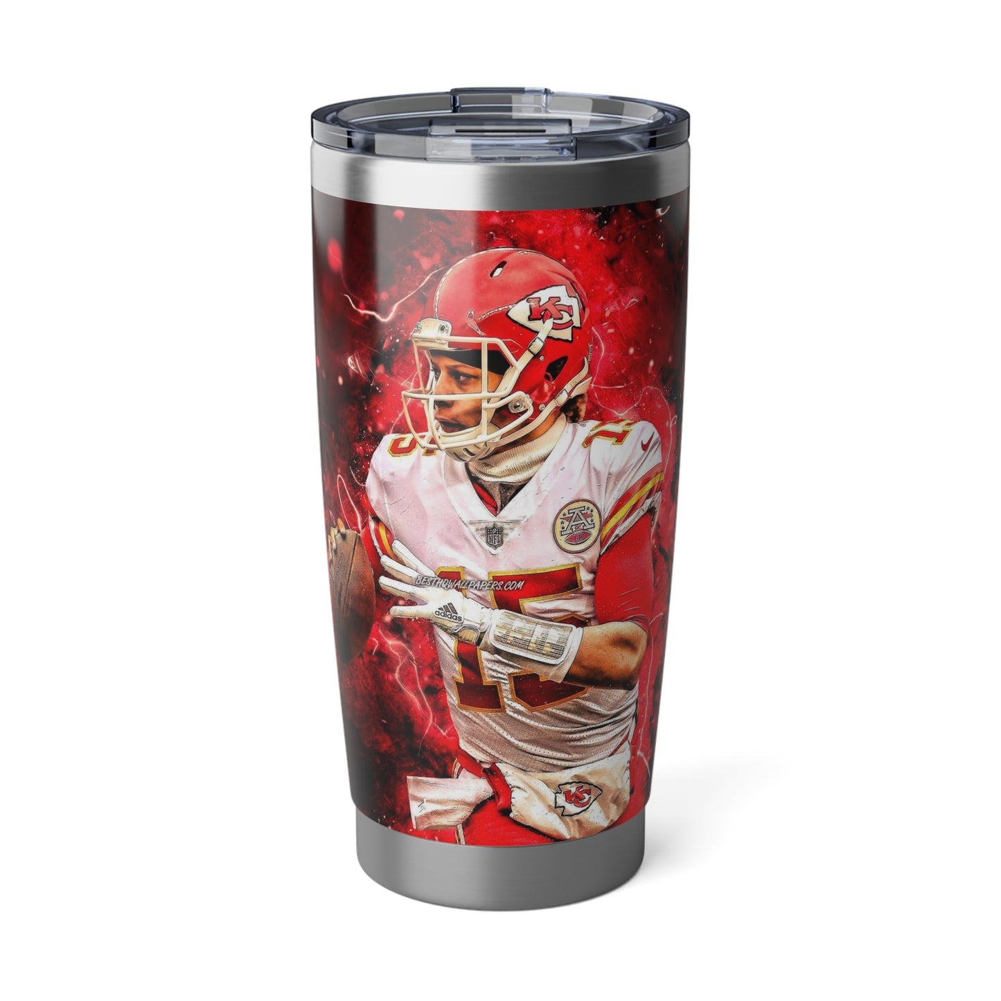 Kansas City Chiefs Patrick Mahomes Edelstahl 20oz Tumbler