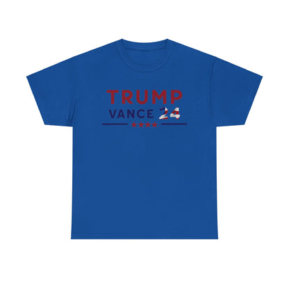 Trump Vance 24 MAGA Unisex Heavy Cotton Tee