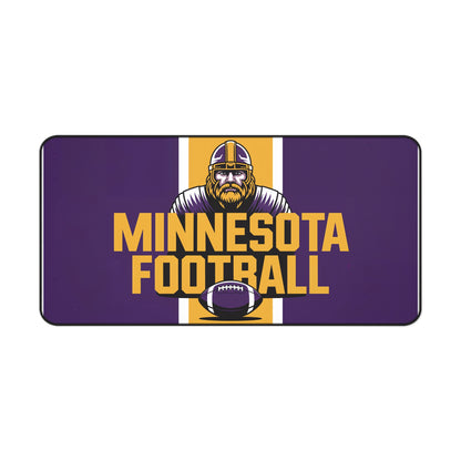 Minnesota Football High Definition Print Non Slip Desk Mat Office Home Mouse Pad Sports Fan Gift Ultra Smooth Surface Rubber Backing