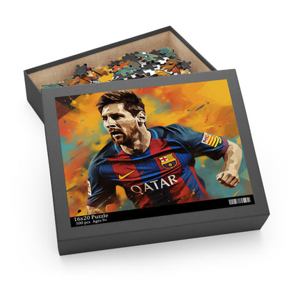 Lionel Messi Thick Puzzle (252 or 500 Piece) High Quality Game