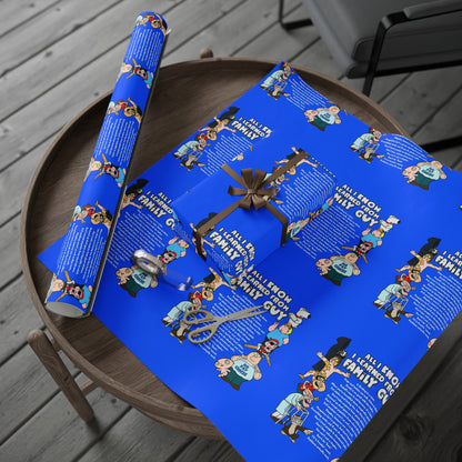 Things I learned from Family Guy Funny TV Birthday High Def Gift Wrapping Paper