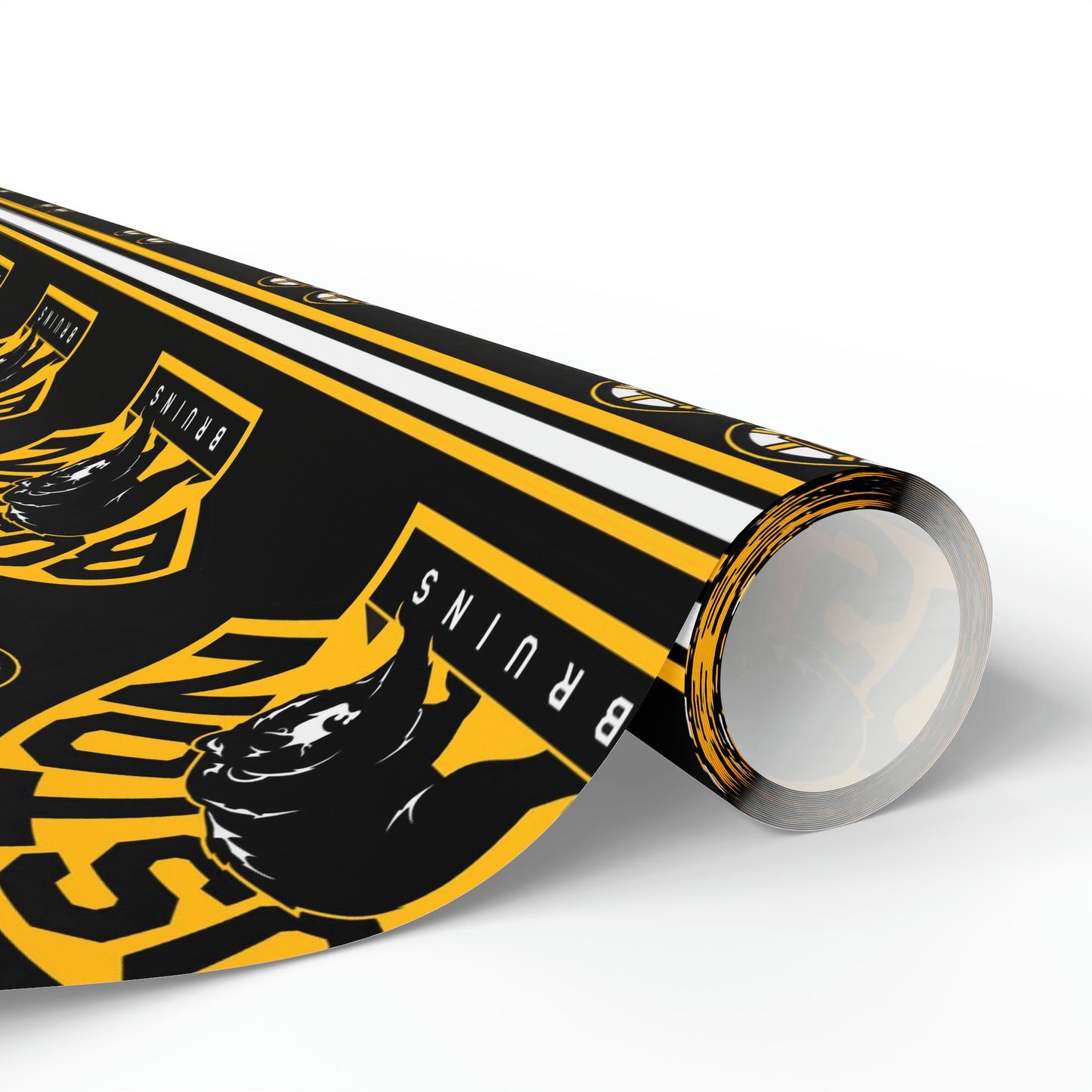 Boston Bruins NHL Hockey Birthday Gift Wrapping Papers Holiday Sports