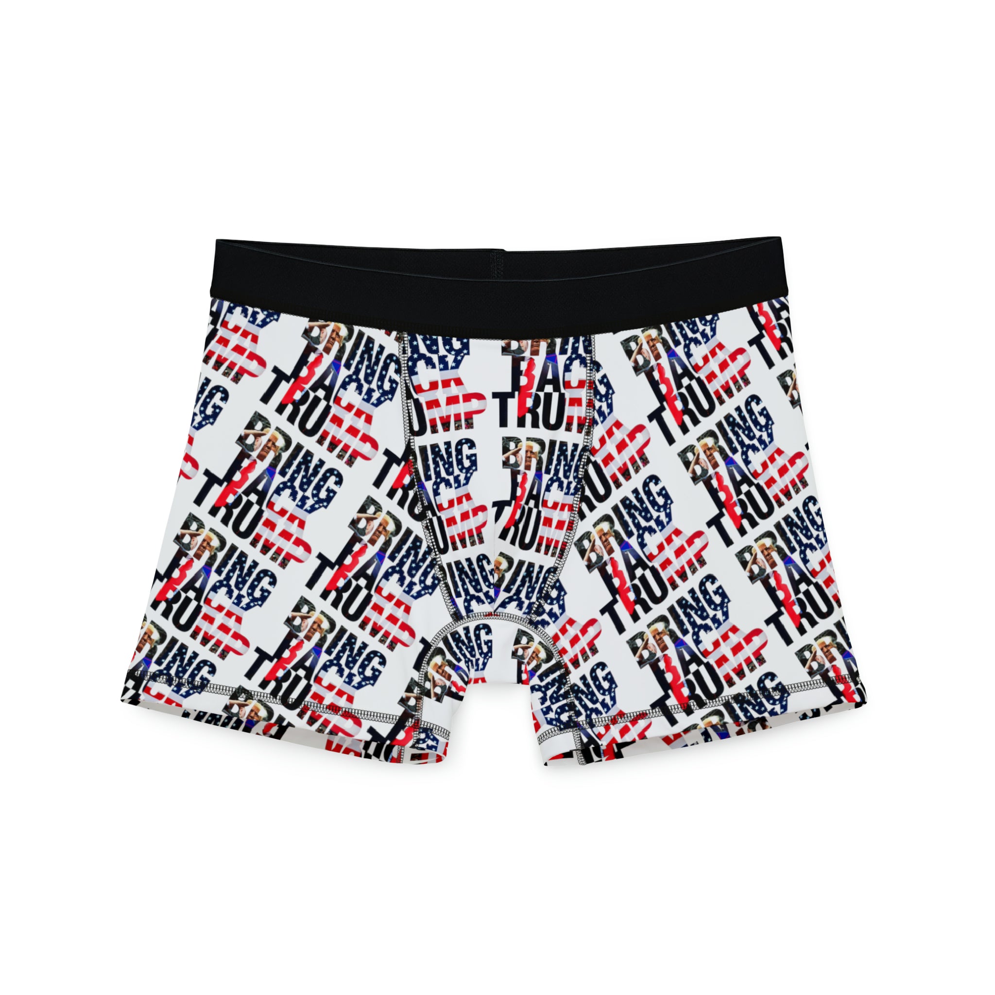 Bring Back Trump White Men's Boxer Briefs 2024 MAGAGA STORE