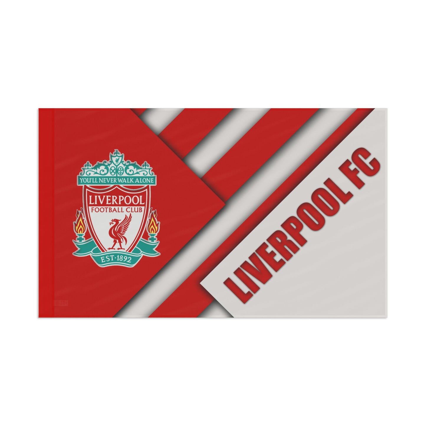 Liverpool FC World Champions High Definition Print Flag Soccer