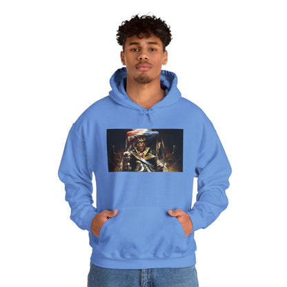 Trump the King Unisex Heavy Blend™ Hooded Sweatshirt