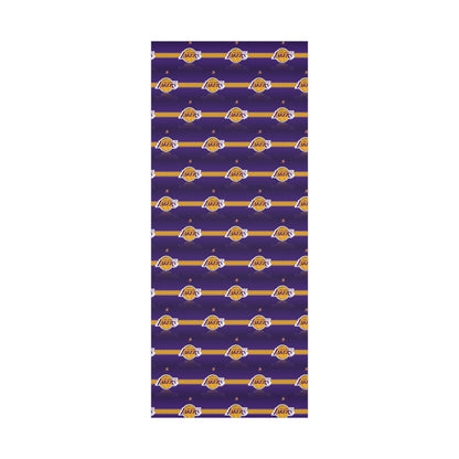 Los Angeles Lakers Birthday Gift Wrapping Paper football Basketball Holiday