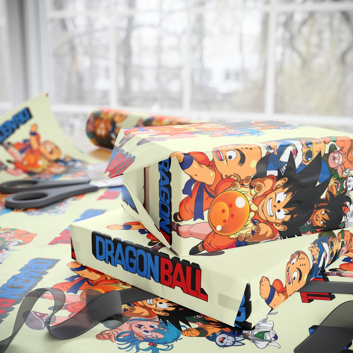 Dragon Ball Z DBZ Anime Manga Goku Cartoon Birthday Gift Wrapping Papers