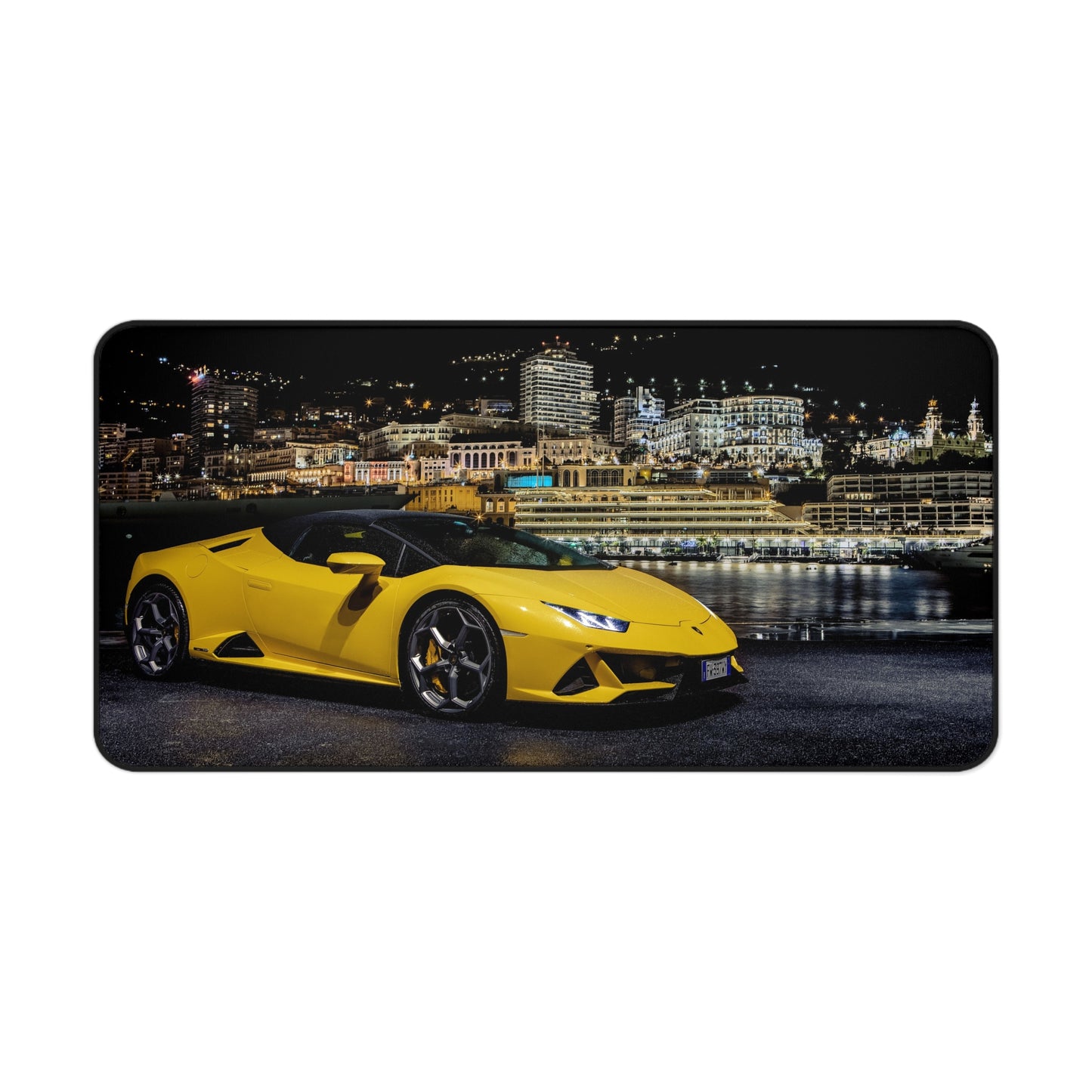 Lamborghini Cityscape High Definition Super Car Office Home Desk Mat Mousepad