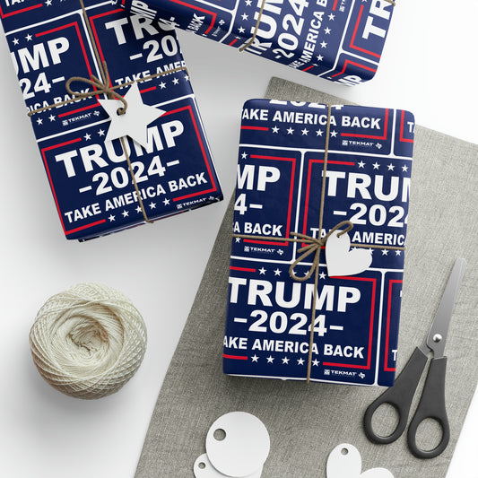 Trump Take America Back Birthday Gift Present Wrapping Paper MAGAMöbel &amp; Wohnen, Feste &amp; Besondere Anlässe, Party- &amp; Eventdekoration!