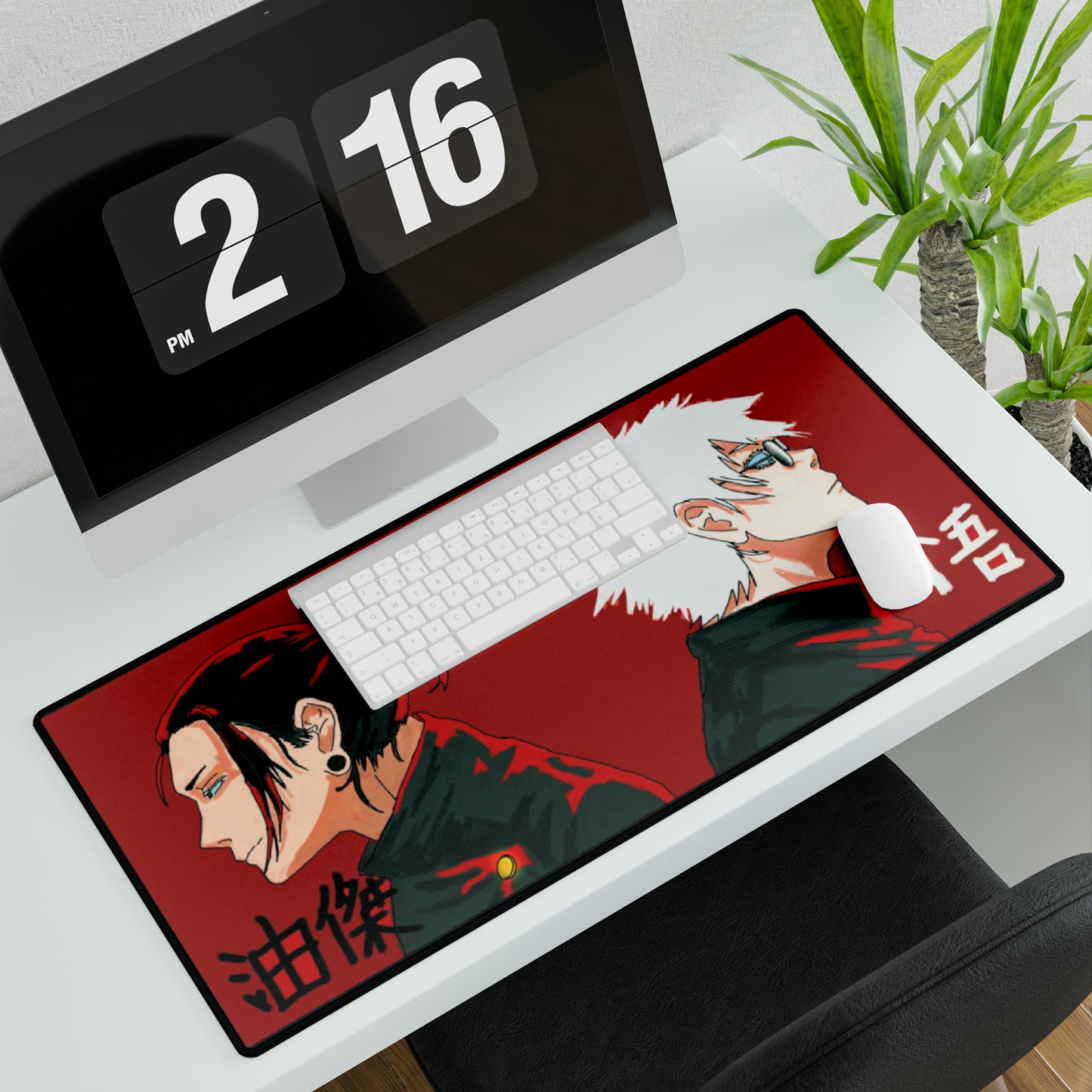 Jujutsu Kaisen Anime Yuta Yuji Saturo Cartoon High Definition PC Desk Mat