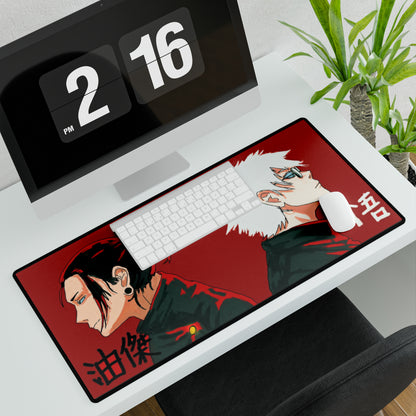 Jujutsu Kaisen Anime Yuta Yuji Saturo Cartoon High Definition PC Desk Mat