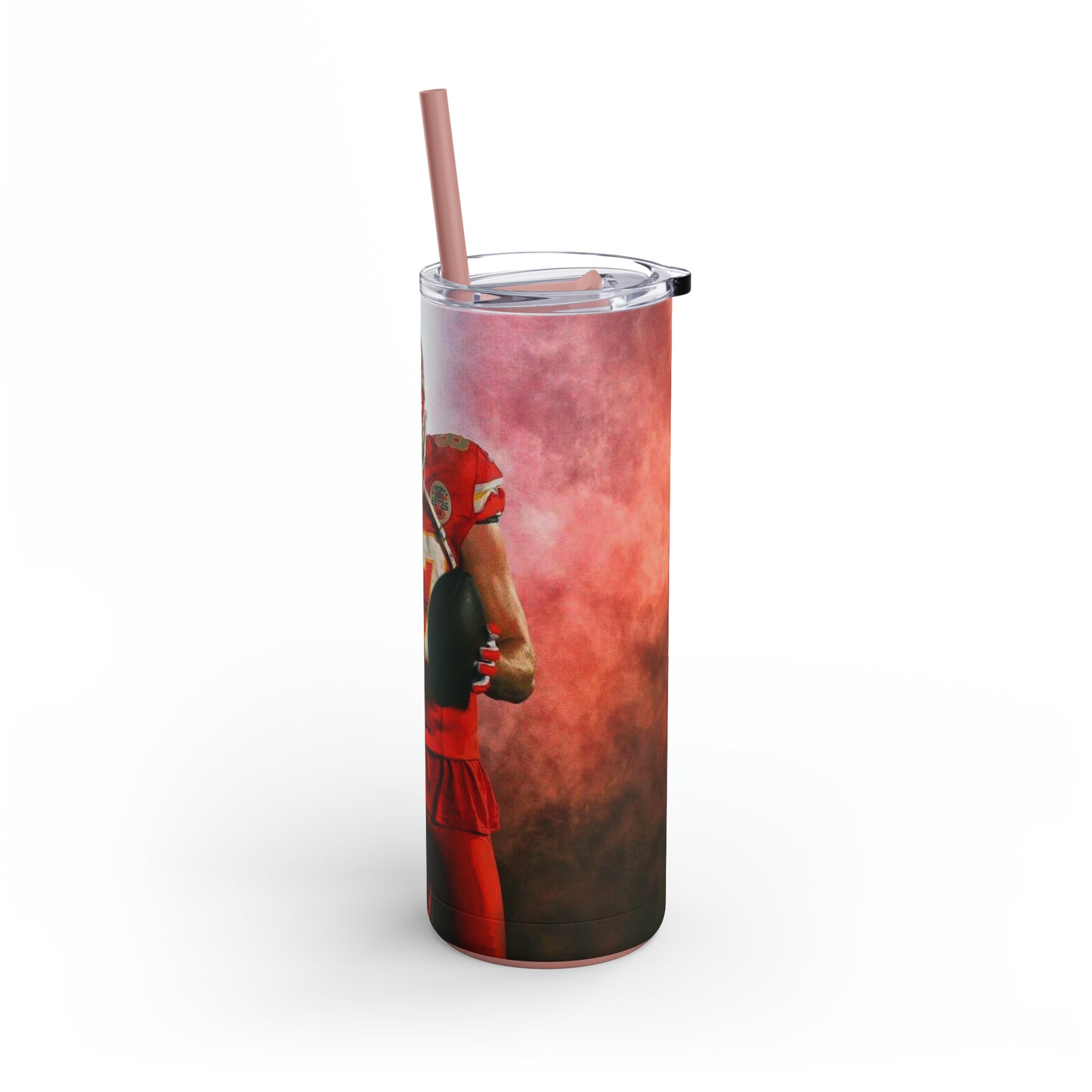 Travis Kelce Kansas City Chiefs Maars Maker Skinny Matte Tumbler, 20oz Choose color