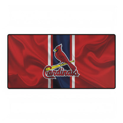 St. Louis Cardinals Wavy flag look MLB Baseball High Definition Desk Mat mousepad