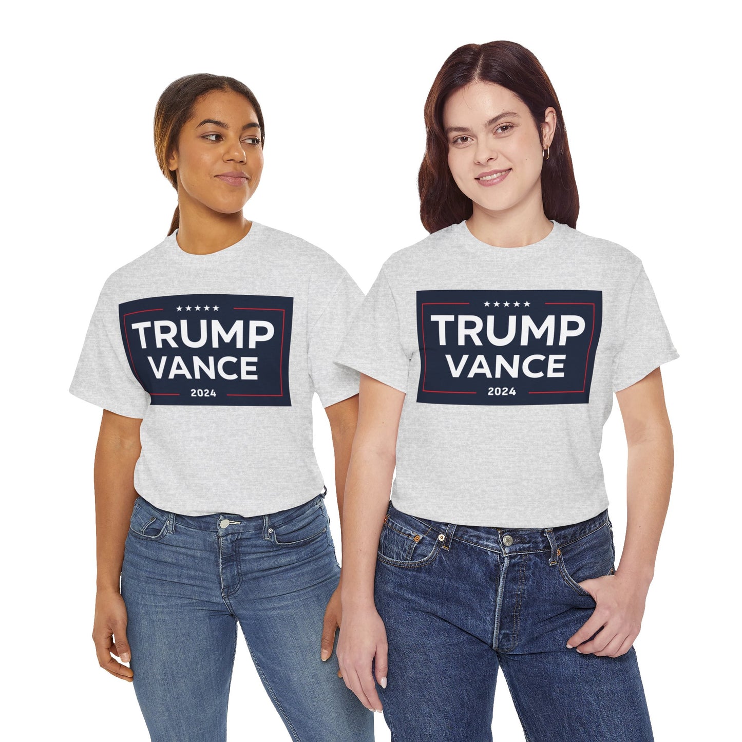 Trump Vance 24 MAGA Unisex Heavy Cotton Tee