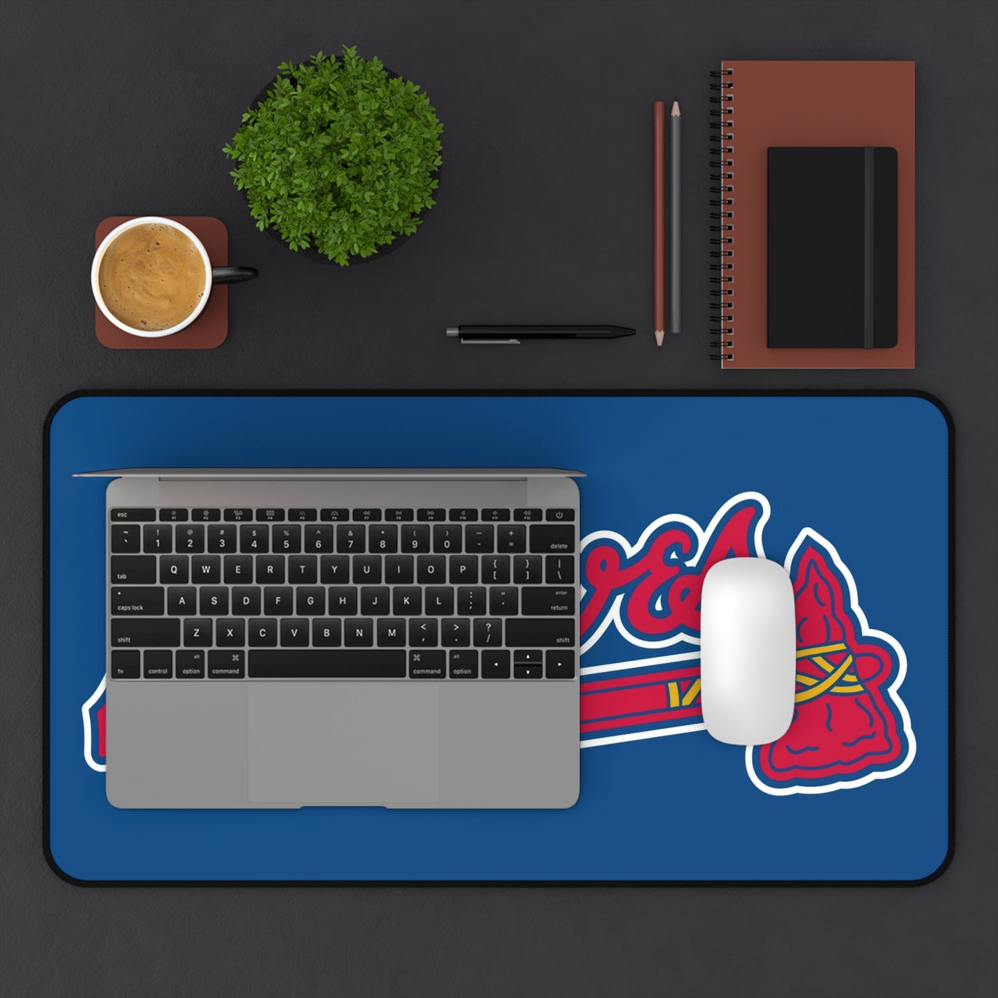 Atlanta Braves MLB Baseball High Definition Desk Mat Mousepad