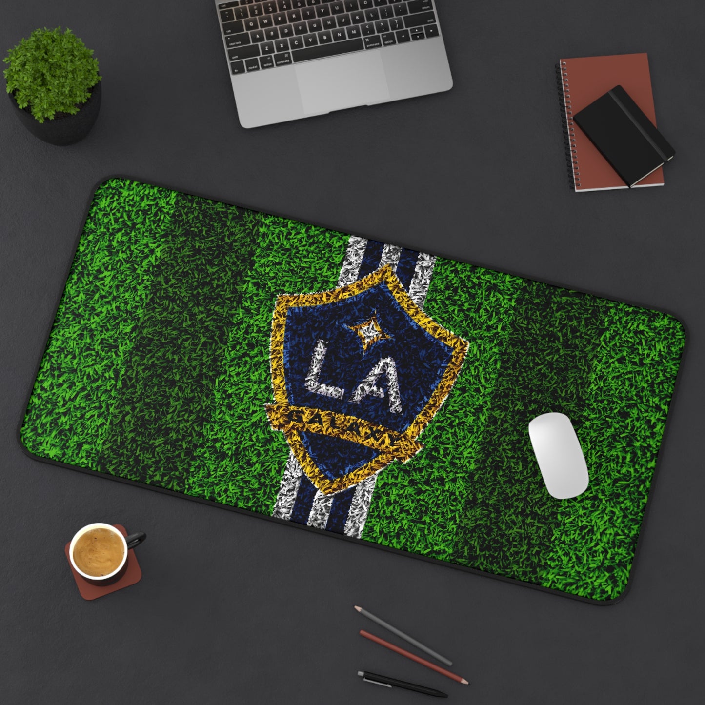 LA Galaxy MLS Futbol Soccer High Definition Desk Mat Mousepad