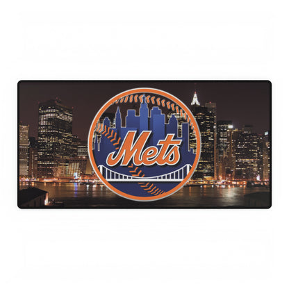 New York Mets City Logo MLB Baseball High Definition Print Schreibtischunterlage Mousepad