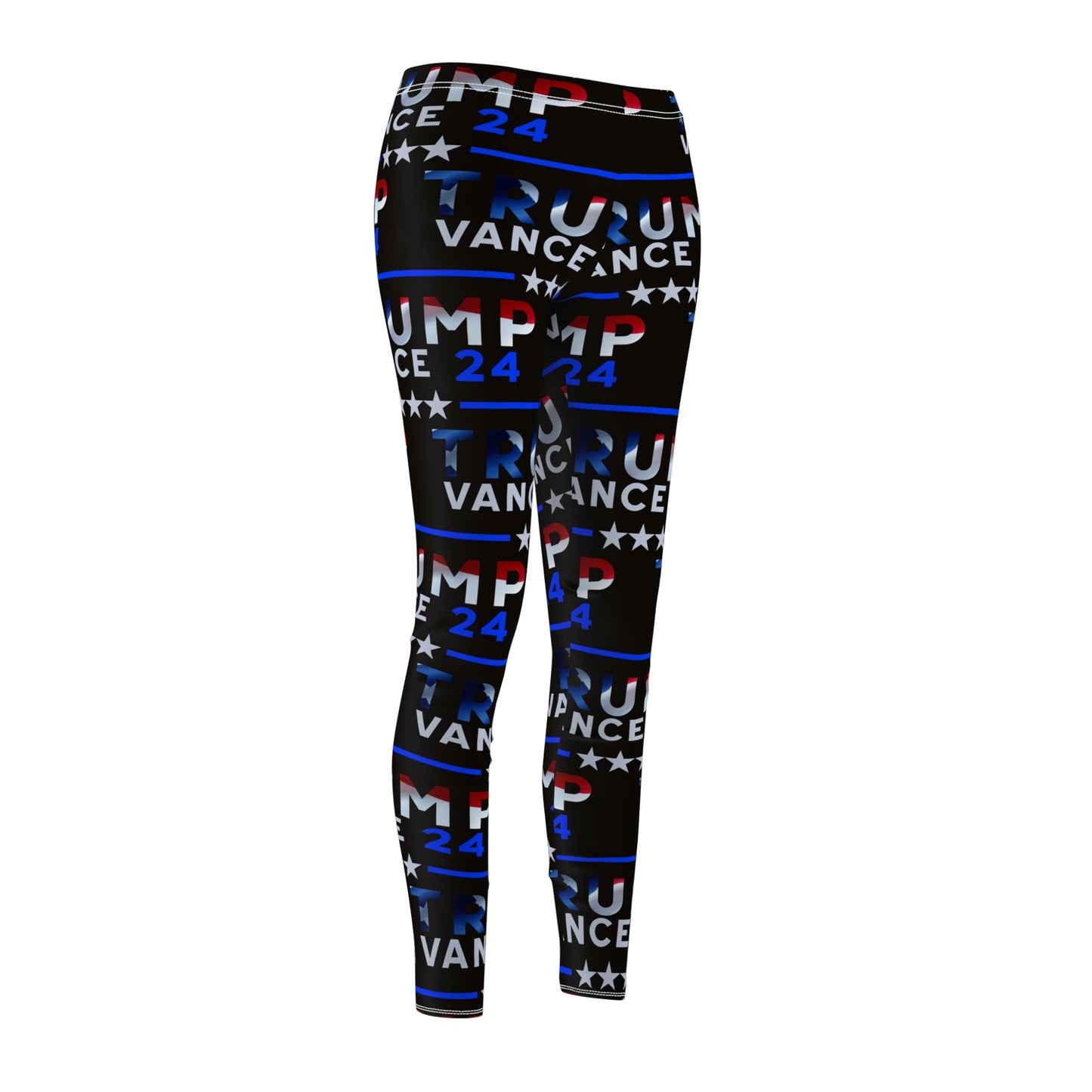 Trump Vance 2024 MAGA Blue Women's Casual Leggings MAGAGA Store