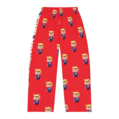 Little Trump Take America Back Men's Polyester Lounge Comfy Pajama Pants