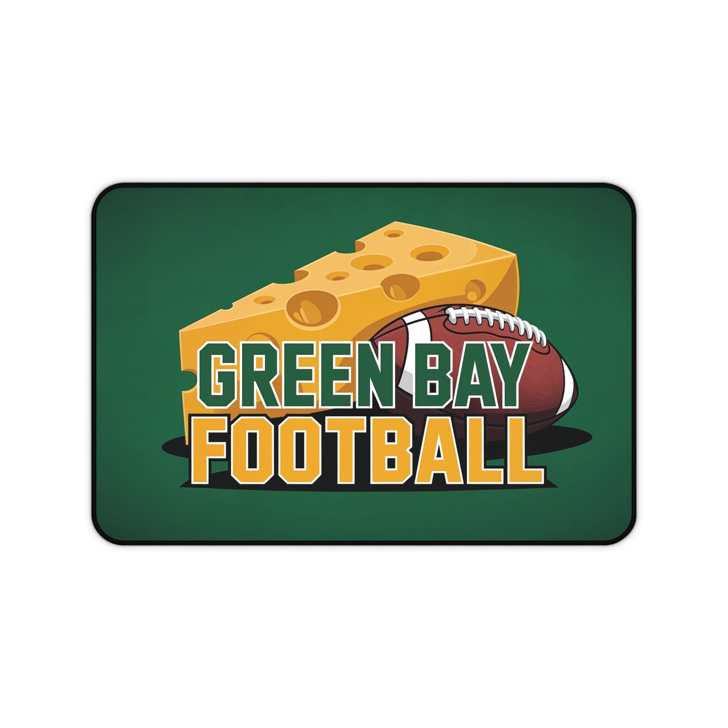 Green Bay Football High Definition Print Non Slip Desk Mat Office Home Mouse Pad