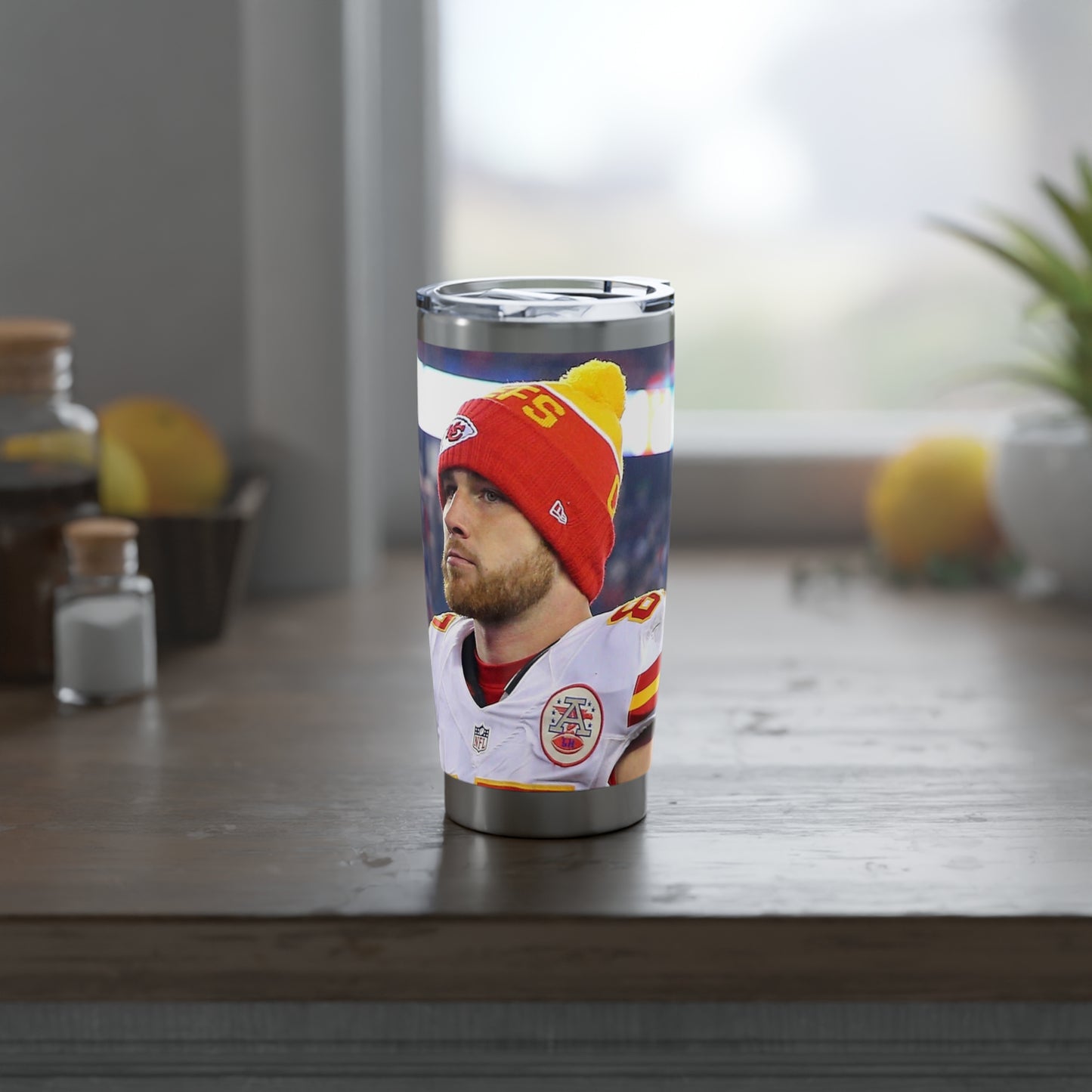 Kansas City Chiefs Travis Kelce Stainless 20oz Tumbler