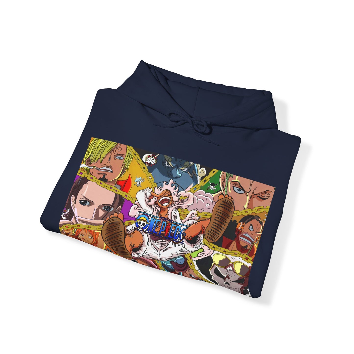 One Piece Monkey Ruffy Jimbei Nico Nami Unisex Heavy Blend Kapuzenpullover