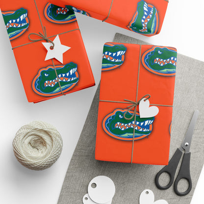 Florida Gators NCAA College Graduation Alumni Birthday Gift Wrapping Paper Holiday