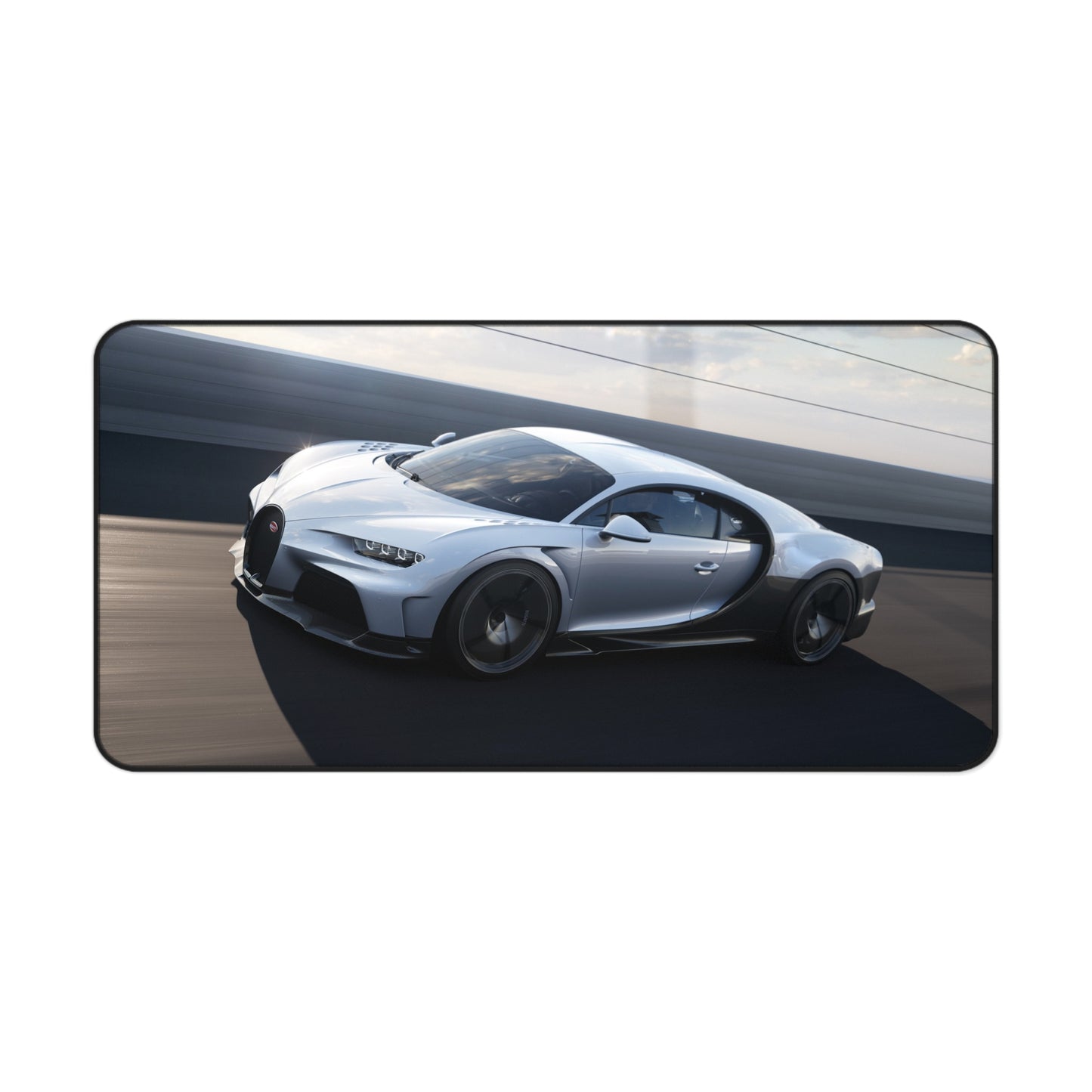 Bugatti High Definition Super Car Office Home Decor Desk Mat Mousepad