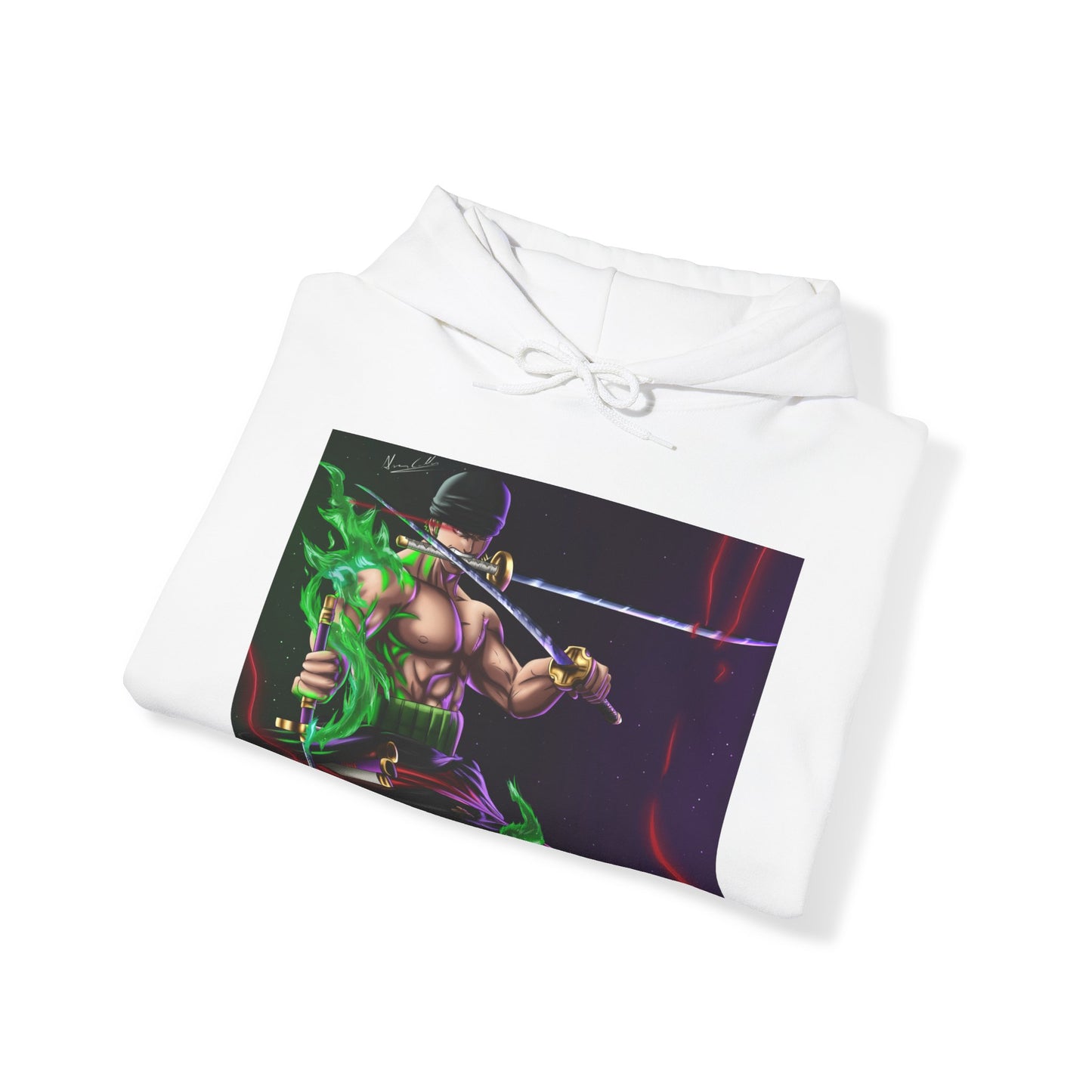 Roronoa Zoro One Piece Anime Cartoon Unisex Heavy Blend Kapuzenpullover