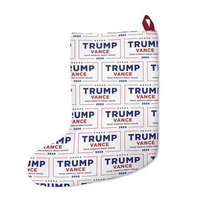 Trump MAGA Vance Holiday Hanging Polyester High-Definition Printed Christmas Stockings